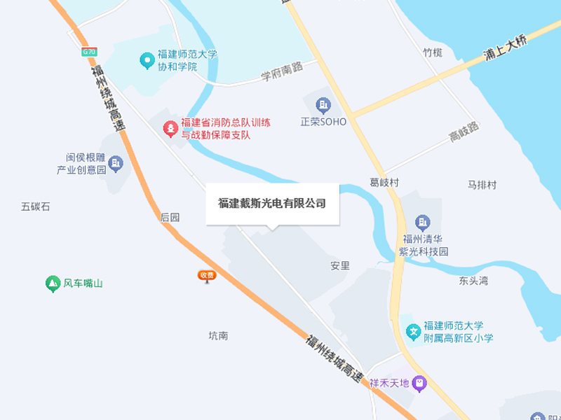 福建地图